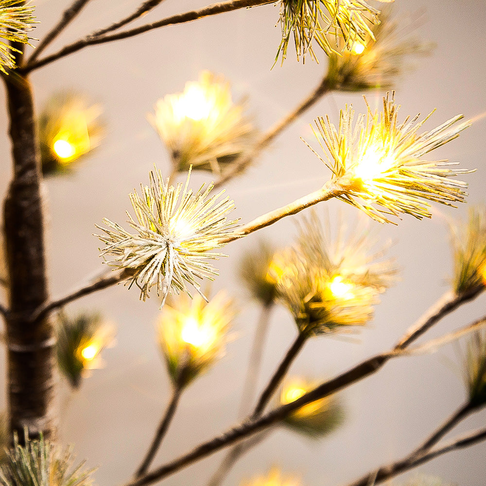 5-Pack Value Set: 6FT Pine Prelit LED Christmas Trees – Perfect for Events & Home Décor - LIMITED TIME DEAL – BUY MORE & SAVE BIG!