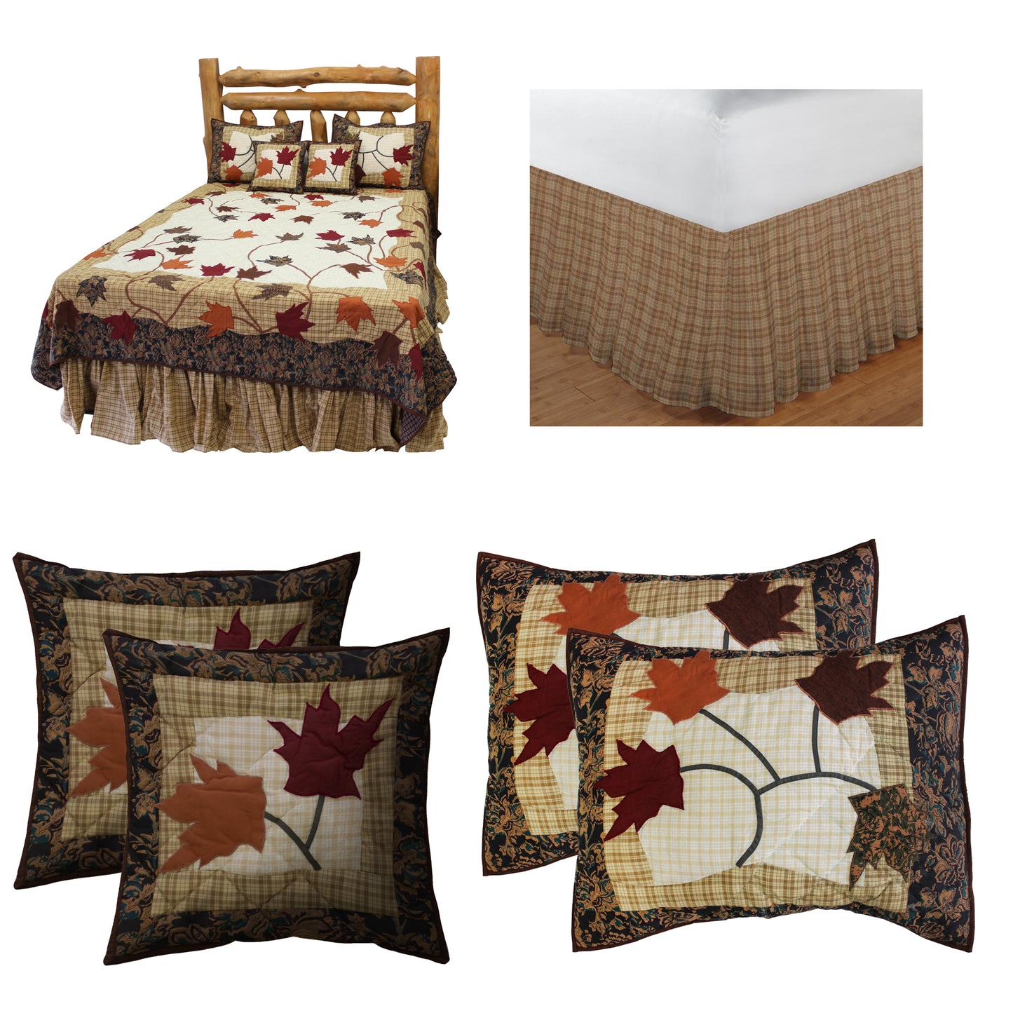 Autumn Bliss Bedding accessories and Ensemble sets.