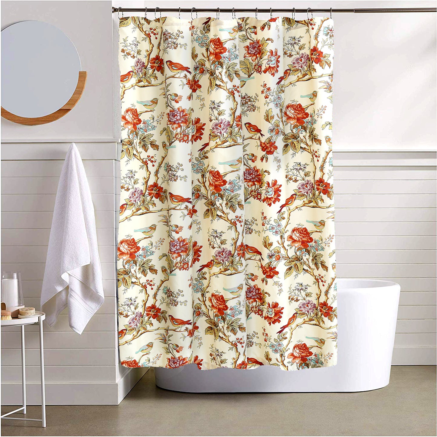 Finch Orchard Shower Curtain 72"W x 72"L | Same Day Shipping