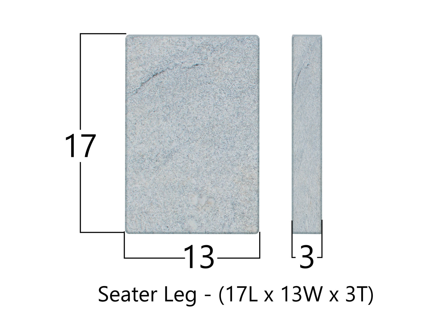 Circular Teapoy with 3 Curved Granite Stone Park Benches | Outdoor Ensemble | Granite Stone Park Set | Relaxing Outdoor Seating