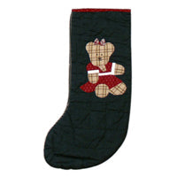 Patchmagic's Christmas Decor | Gingerbread Family Stocking 8"X 21"