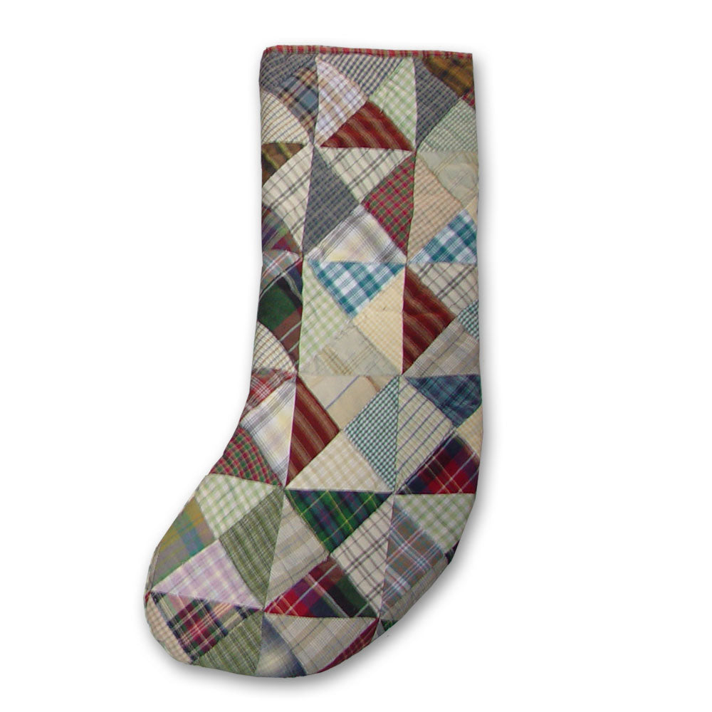 Patchmagic's Christmas Decor | Kaleidoscope Stocking 8"X 21"