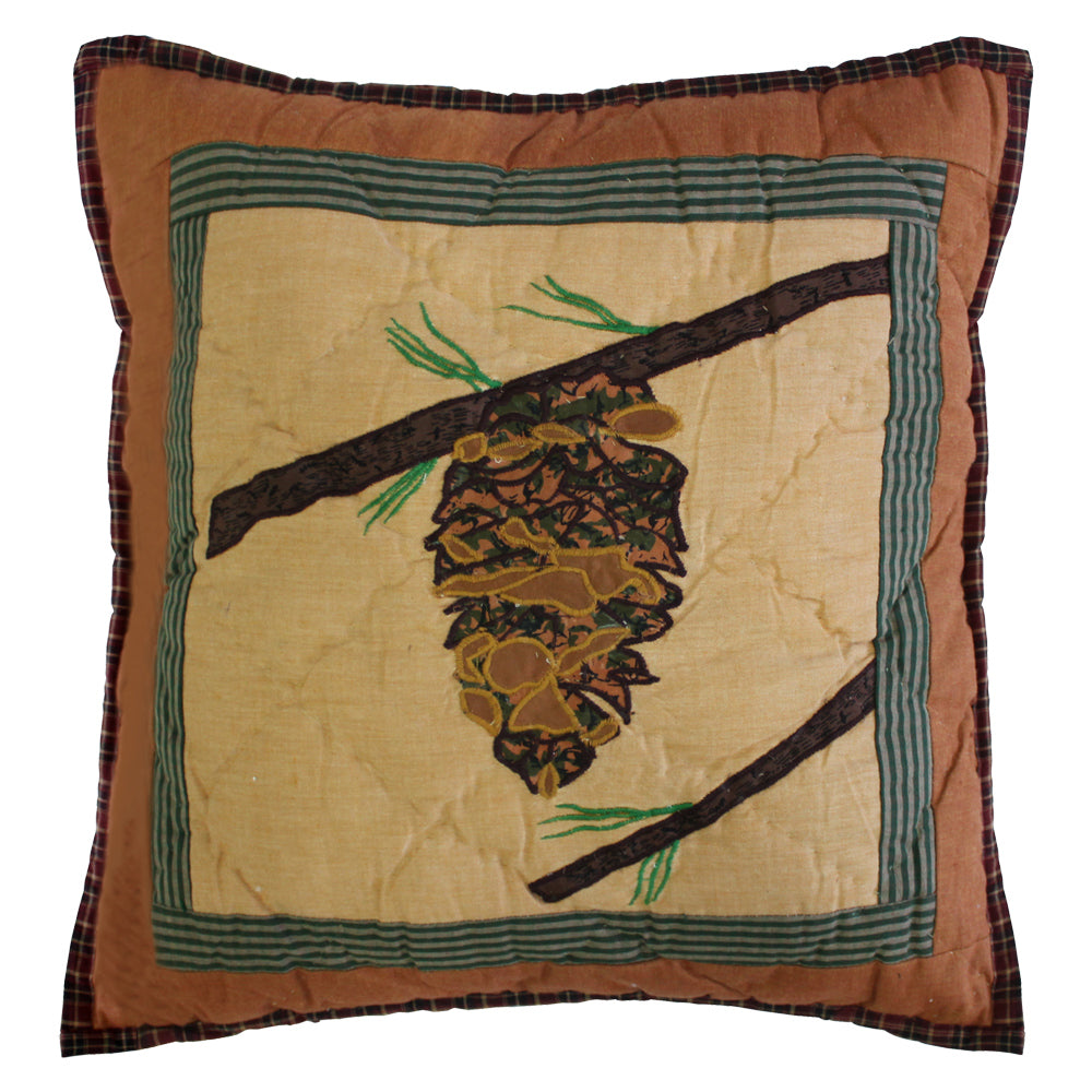 Quilted Pinecones Bedding accessories and Ensemble sets.