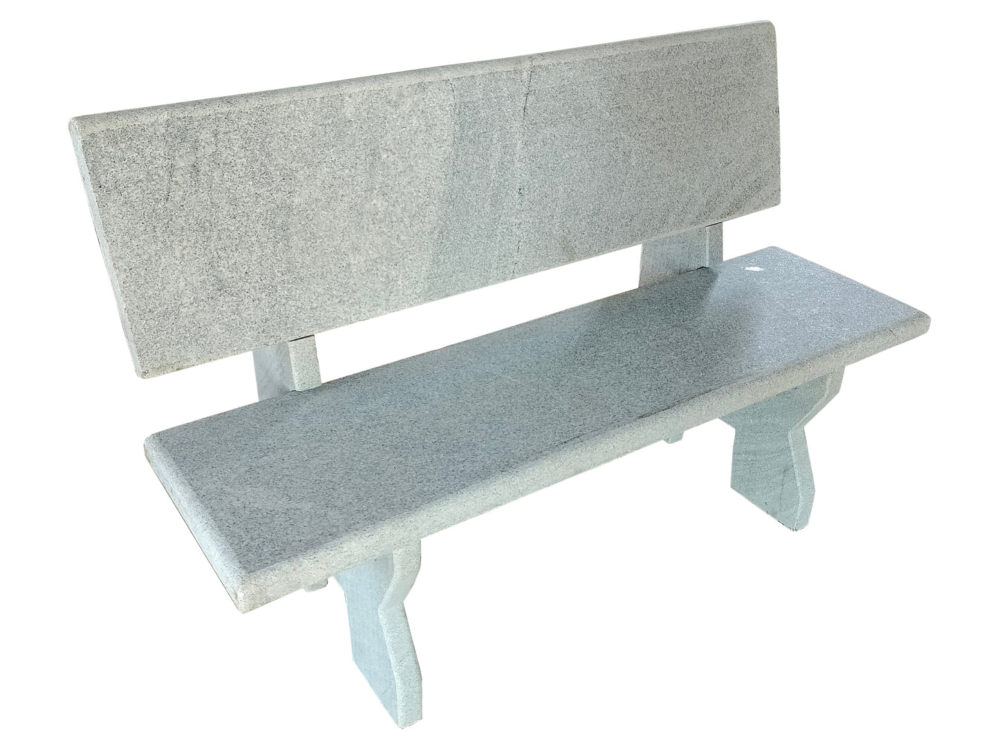 Granite Stone Outdoor Park Bench | Embracing Nature's Elegance | 5 Ft Long | 2 Inch Thickness Seater