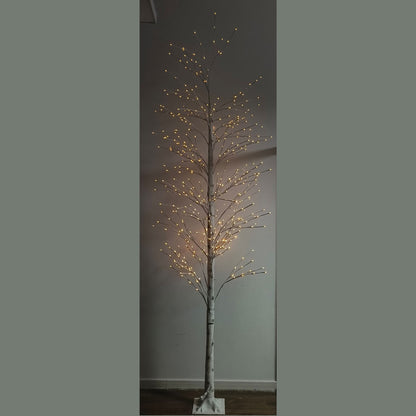 10-Ft Led Patch Magic Birch Christmas Tree With 500 Warm White LEDs. Get Two trees out of one, a 7-Foot and 10-Foot and Get free 20$ Remote Control, Featuring Several Lighting Modes. - Pre-lit Trees- Prebook Now
