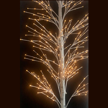10-Ft Led Patch Magic Birch Christmas Tree With 500 Warm White LEDs. Get Two trees out of one, a 7-Foot and 10-Foot and Get free 20$ Remote Control, Featuring Several Lighting Modes. - Pre-lit Trees- Prebook Now