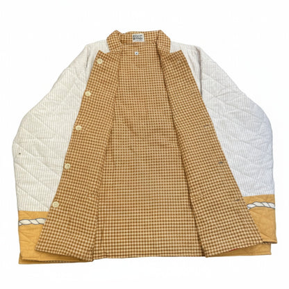 Boot Reversible Quilted Cotton Jacket | Artfully Crafted, Regular Fit, Filled with Soft Cotton