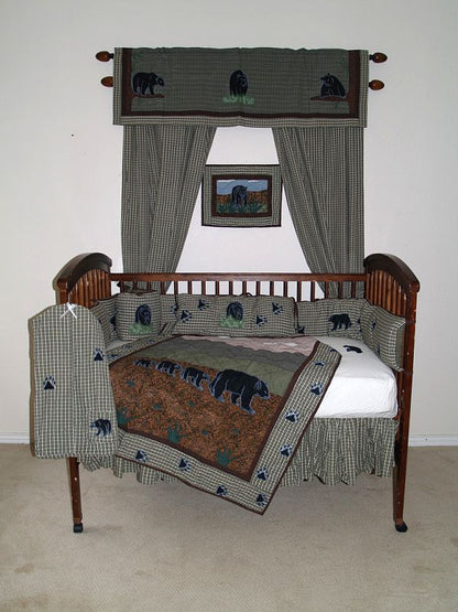 Patch Magic Bear Country Crib Set - 6 Pieces