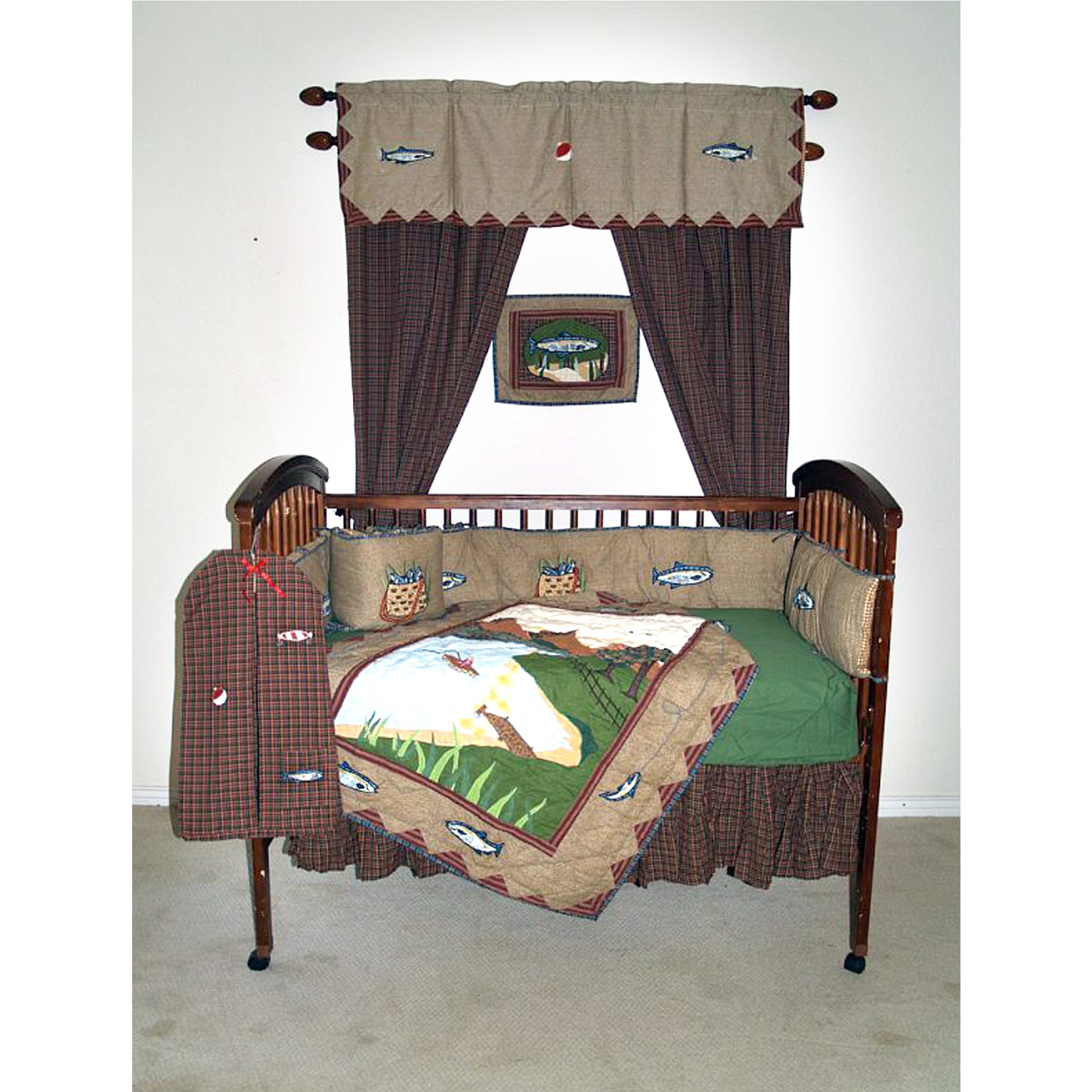 Patch Magic Gone Fishing Crib Set - 6 Pieces