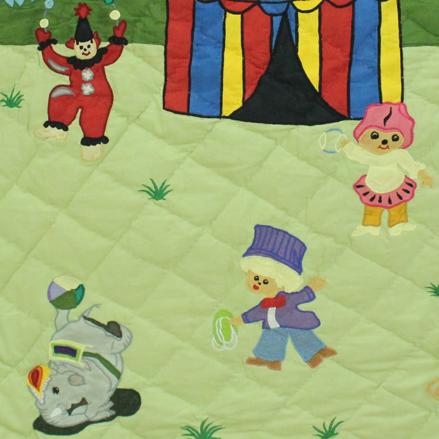 Patch Magic Circus Themed Crib Set - 6 Pieces