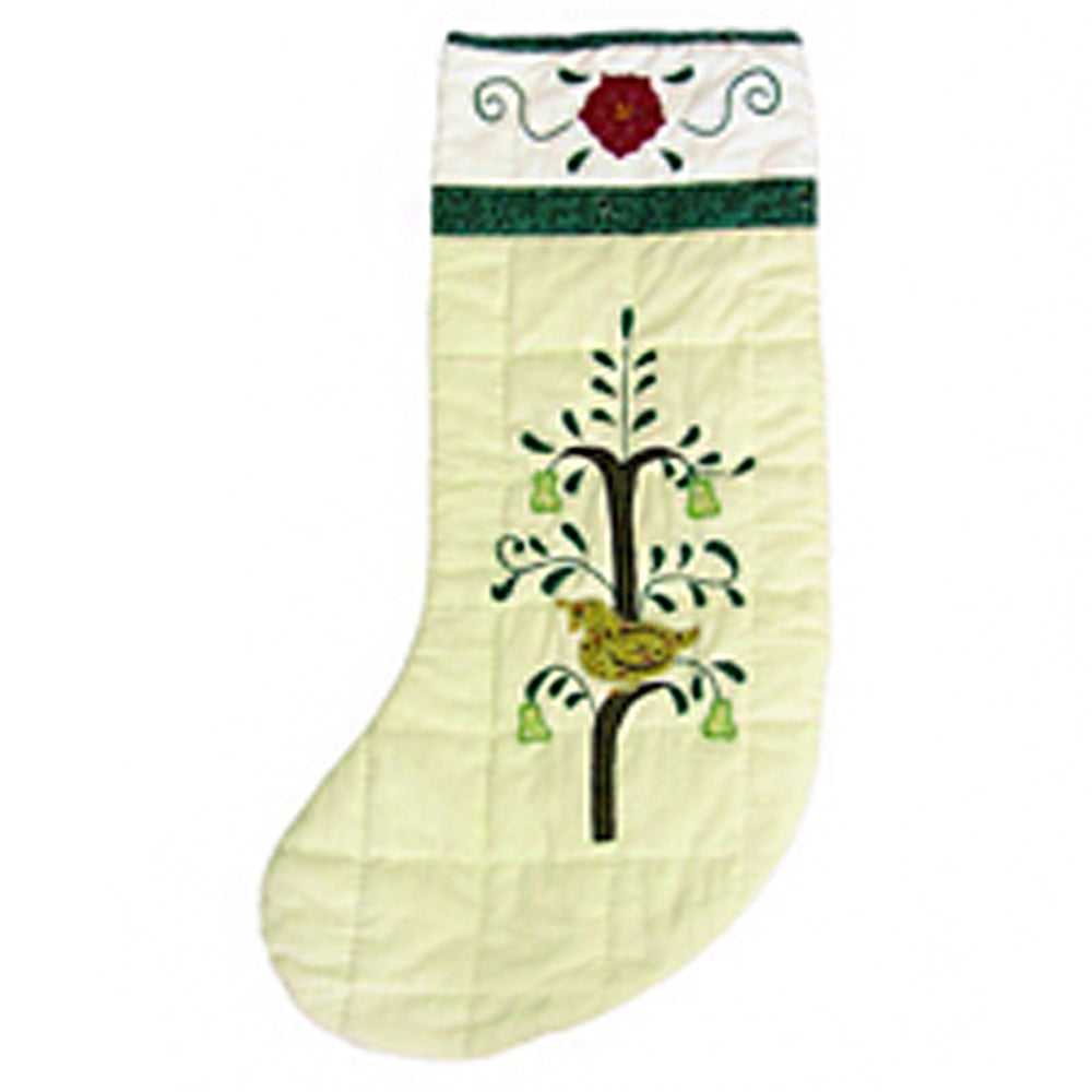 Patchmagic's Christmas Decor | Twelve Days Of Xmas Stocking 8"X 21"