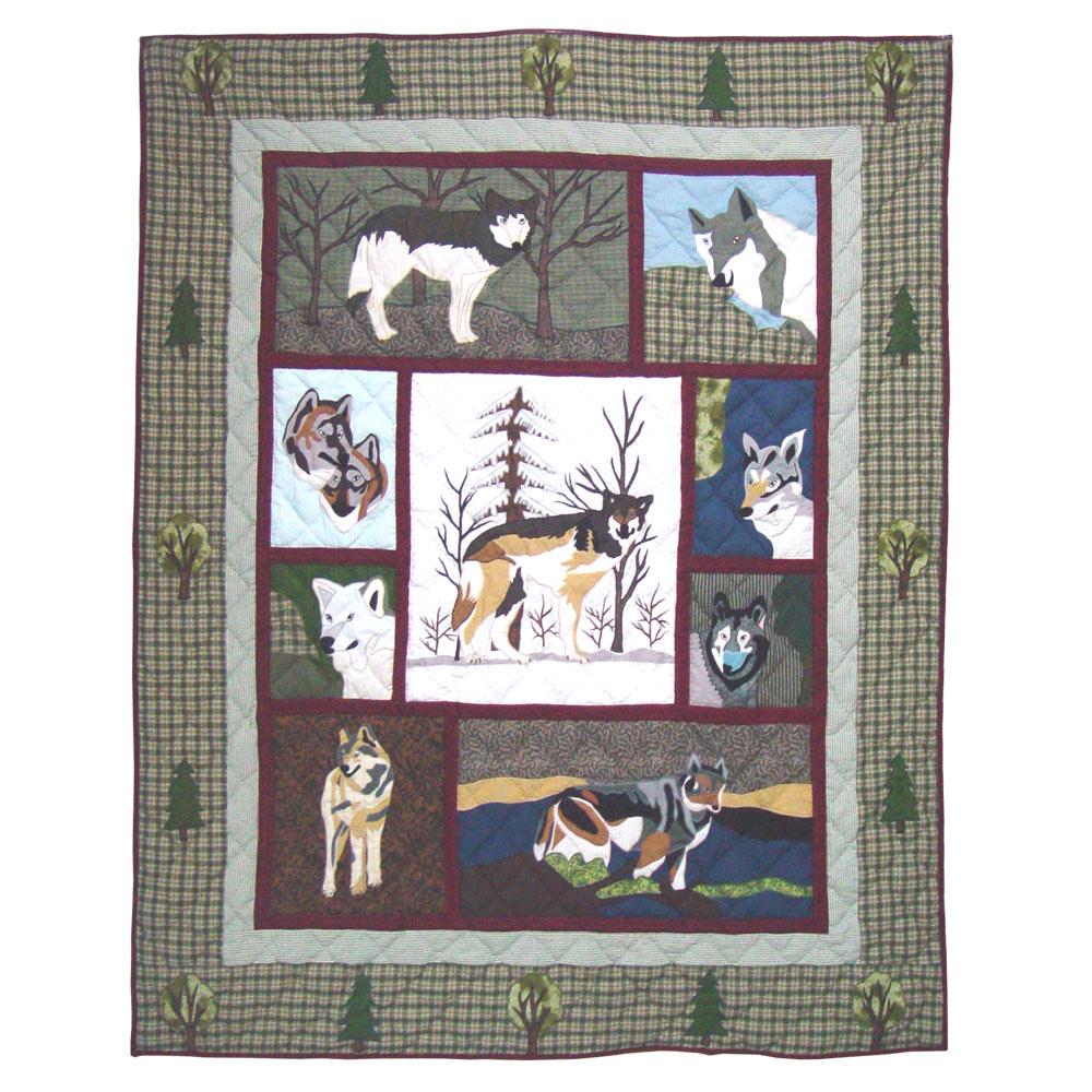 Patch Magic Quilts - Call of the Wild Throw 50"W x 60"L