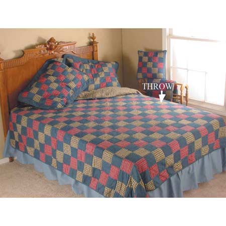 Patch Magic Quilts - Homestead Throw 50"W x 60"L