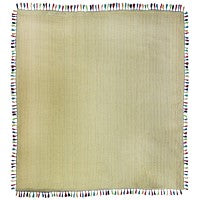 Patch Magic Quilts - Tassled Kantha Throw 50"W x 60"L