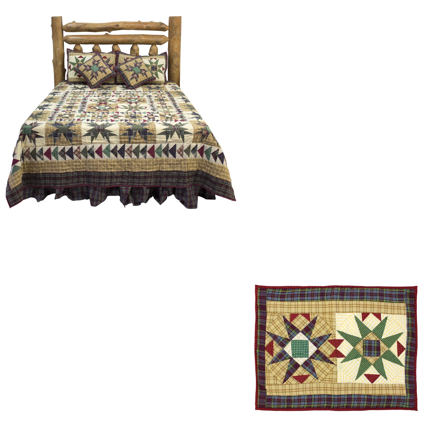 Blazing Stars Bedding accessories and Ensemble sets.