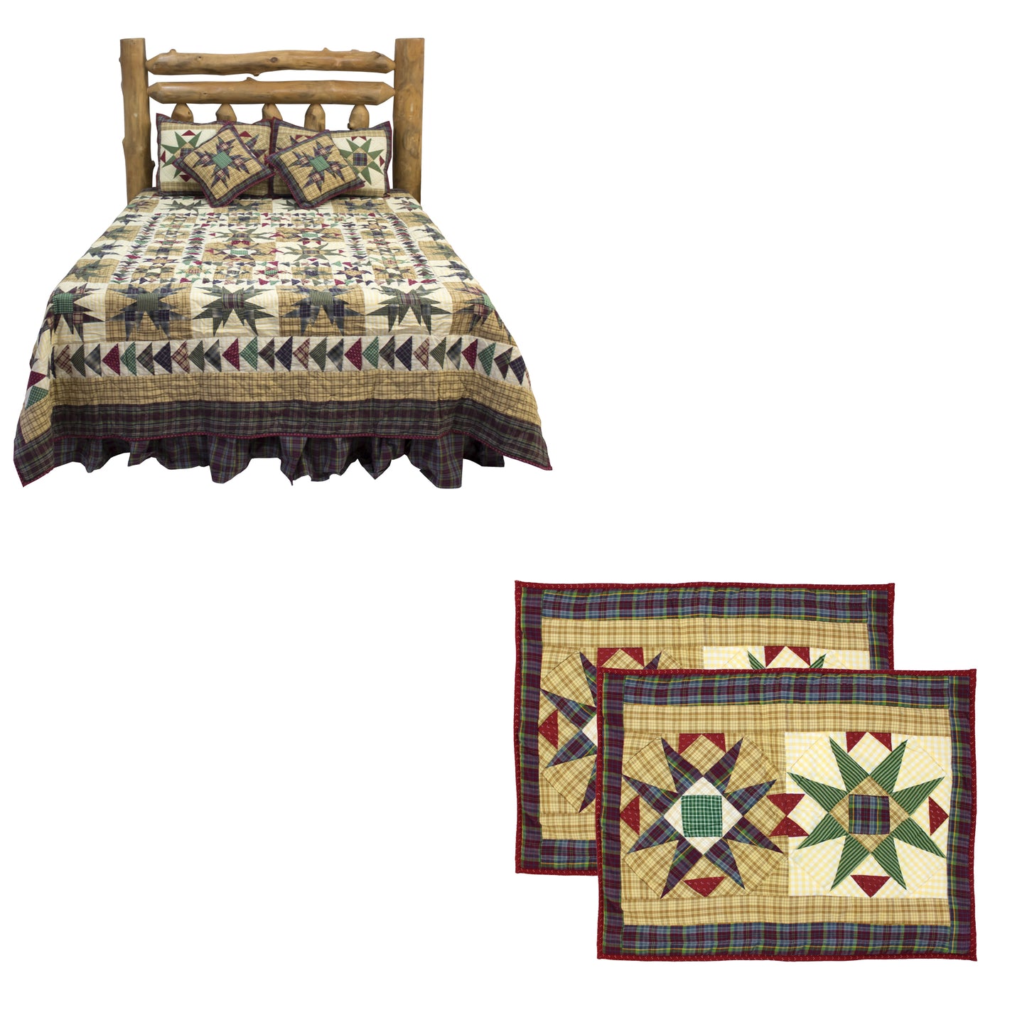 Blazing Stars Bedding accessories and Ensemble sets.