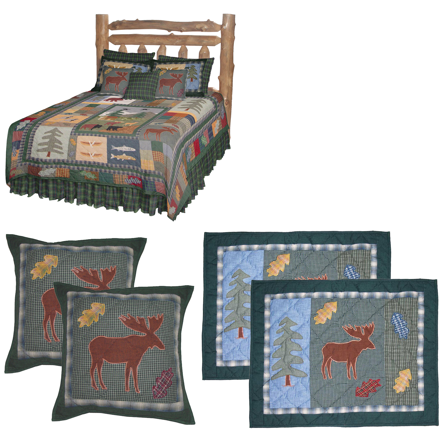 Up North Woods Bedding accessories and Ensemble sets.