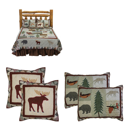 White Mountain Whispers Bedding accessories and Ensemble sets.