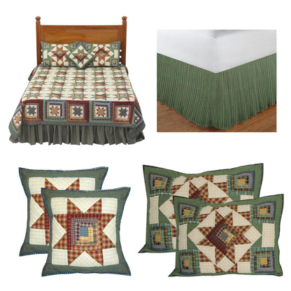 Adriondack Star Bedding accessories and Ensemble sets.