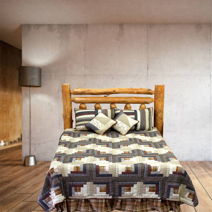 Heritage Log Cabin Bedding accessories and Ensemble sets.