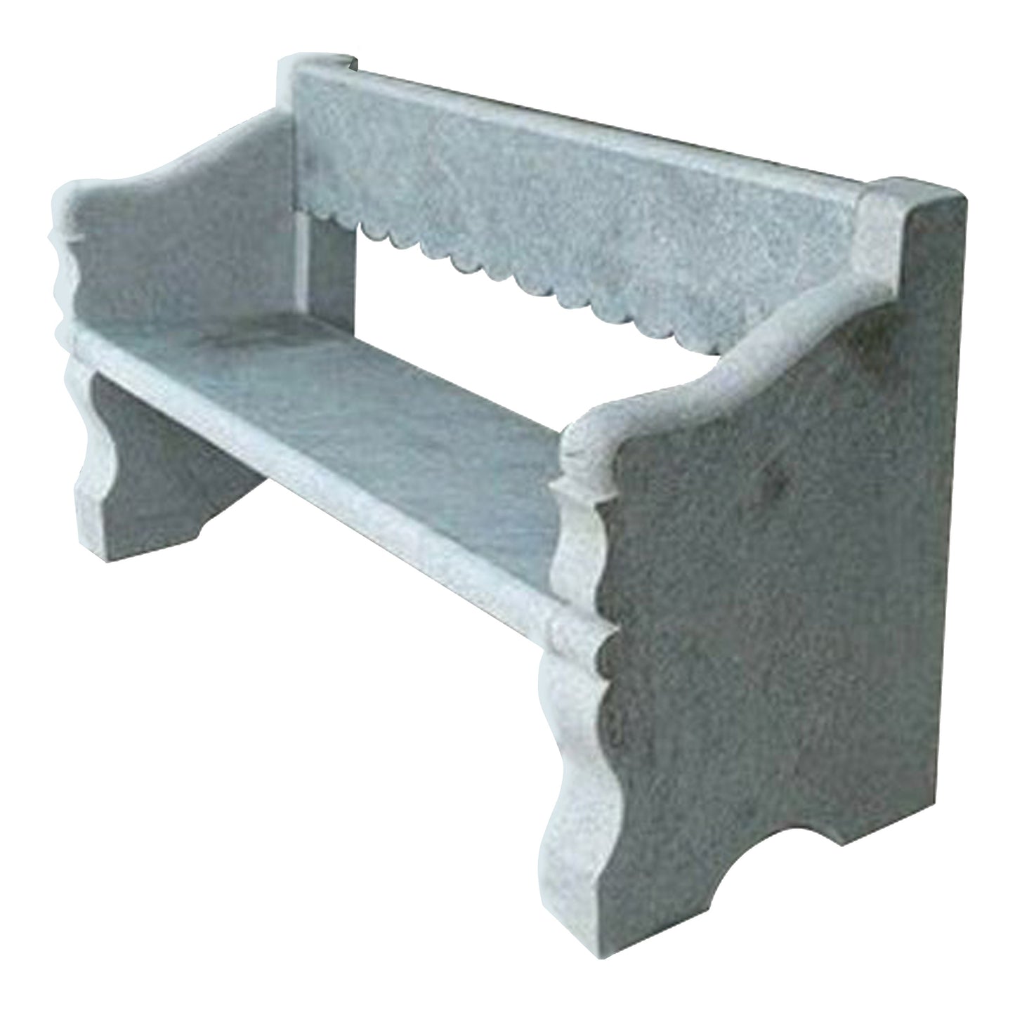 Artistic Carved Granite Garden Bench | Enhancing Outdoor Spaces | 5 Ft Long | 3 Inch Thickness Seater